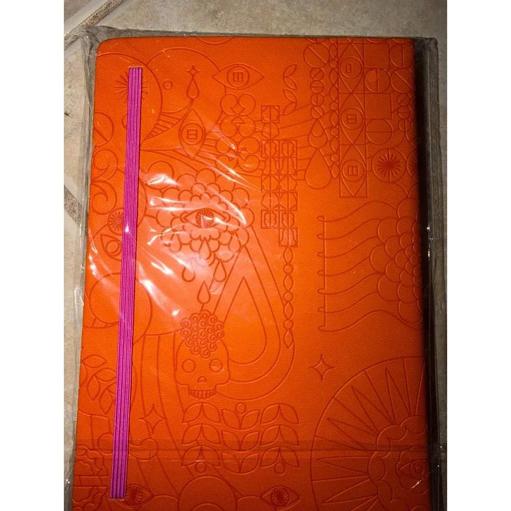 Amika All Hair‎ Is Welcome Orange Hair Care Stylist Salon Notebook Journal New